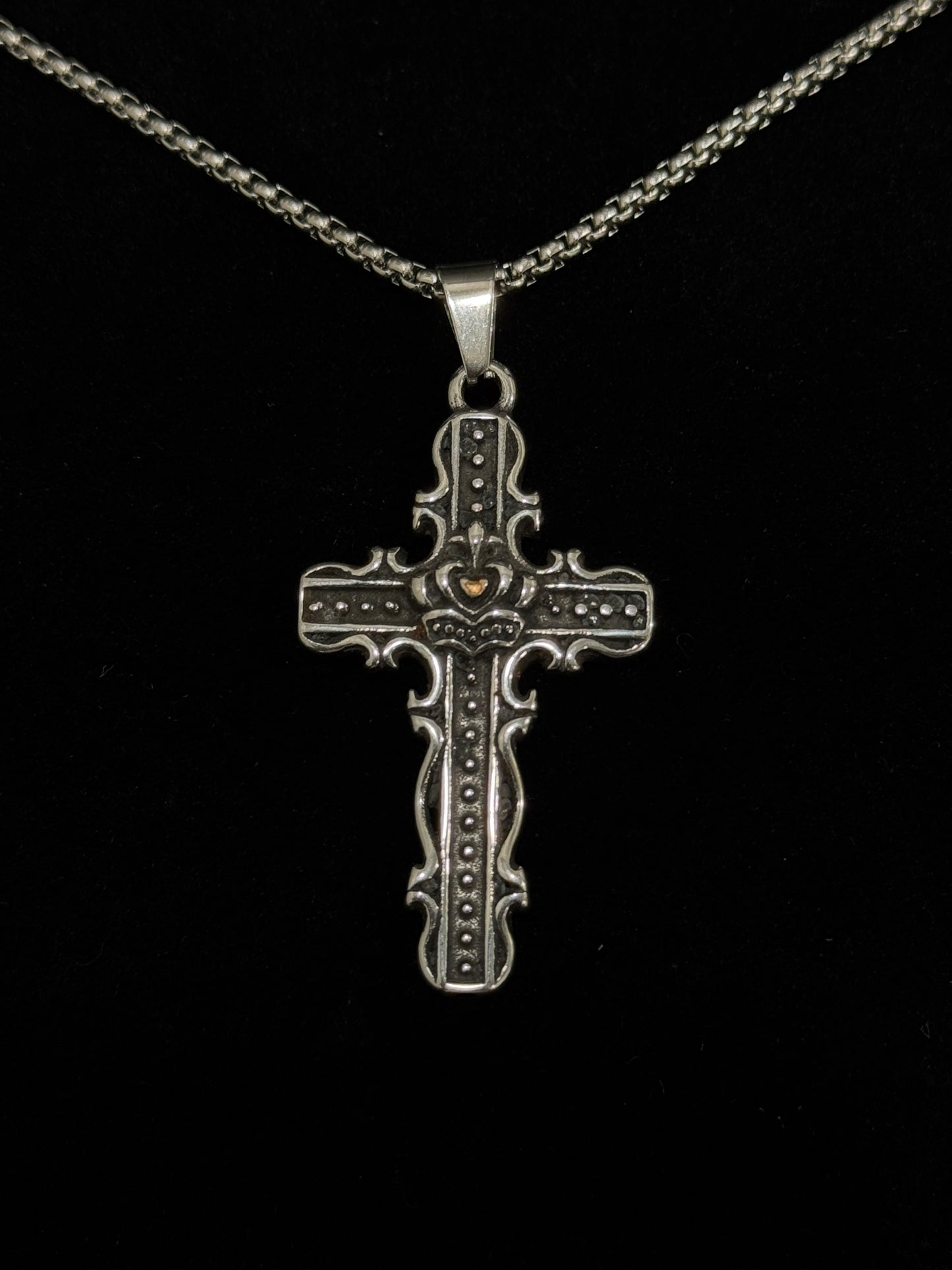 Ember Cross Necklace