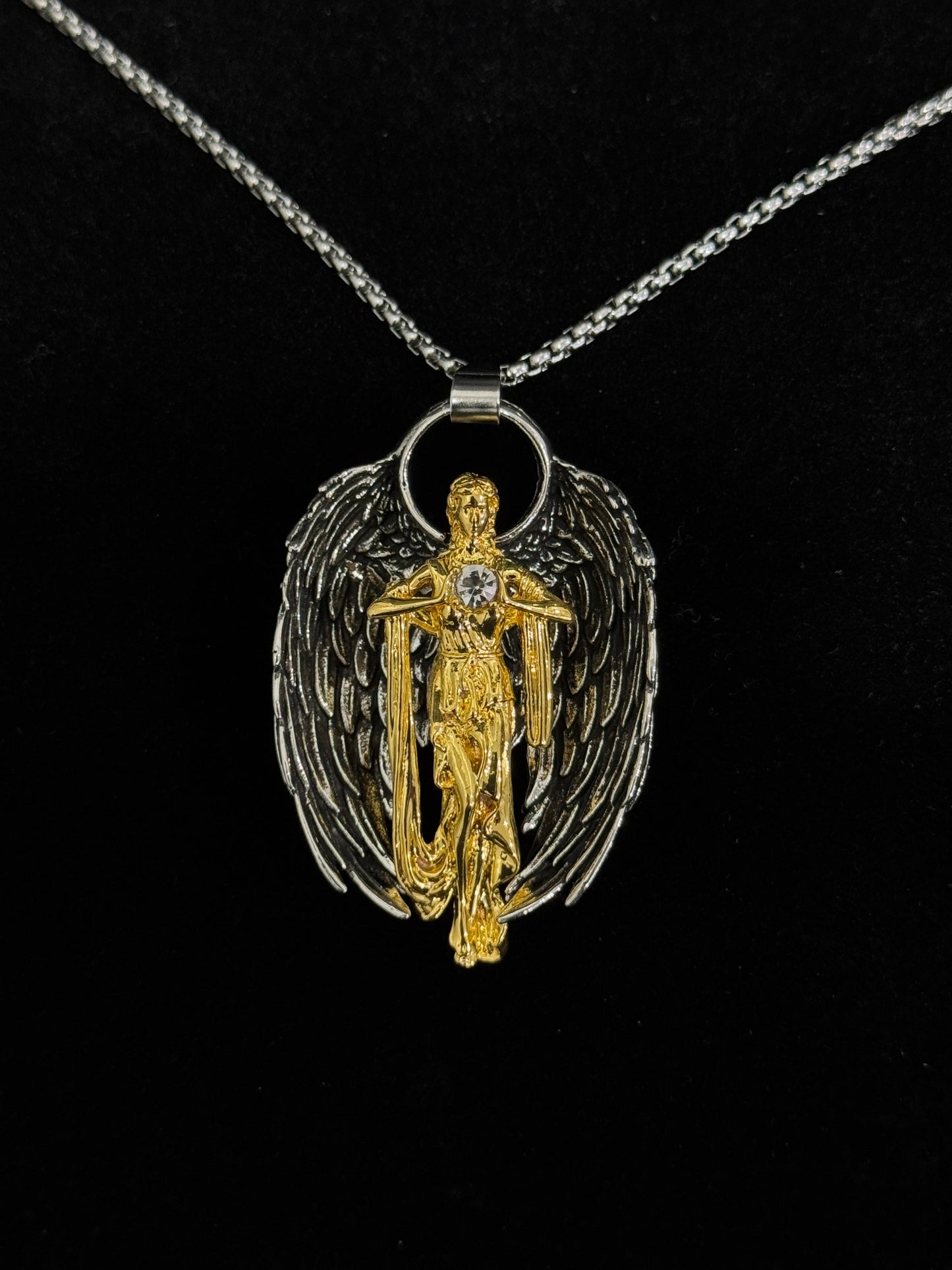 Spire Cross Necklace