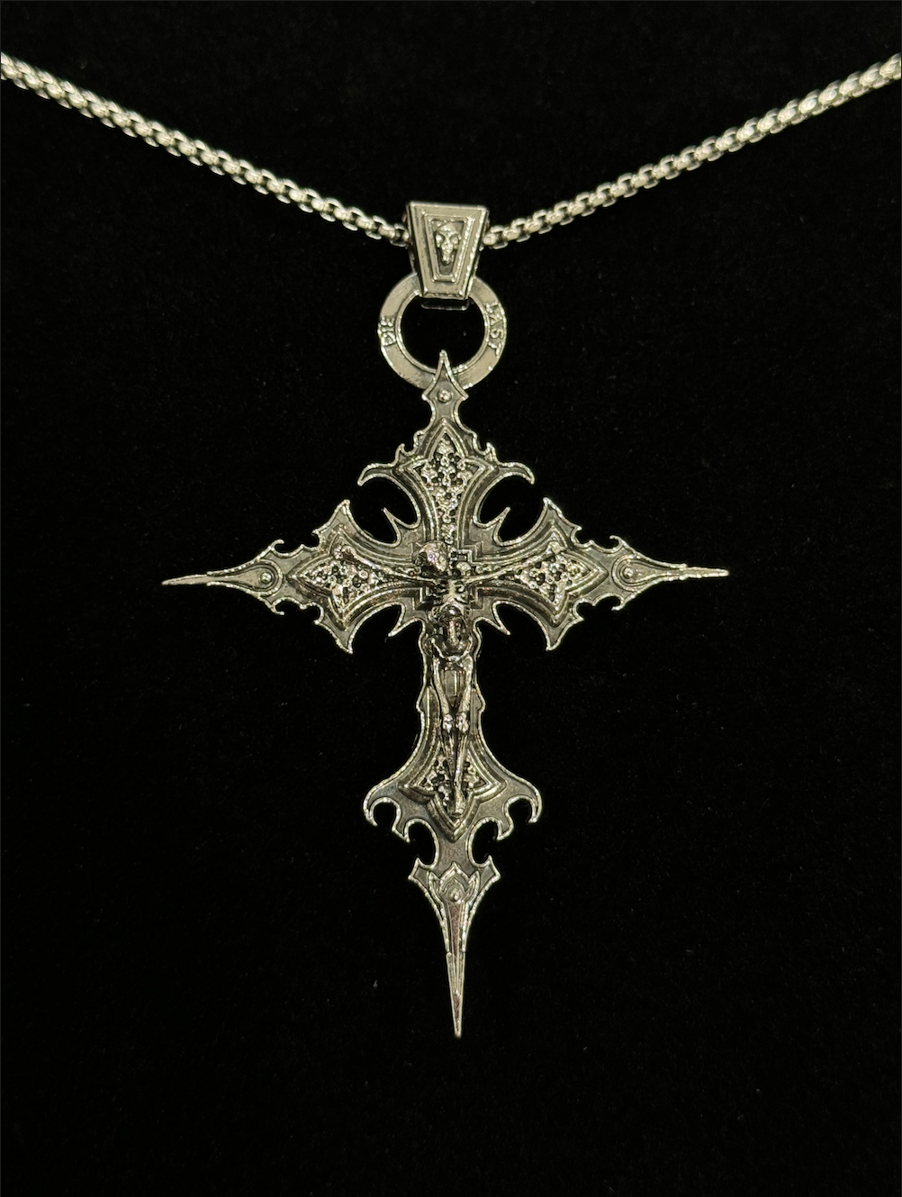 Melting Cross Necklace