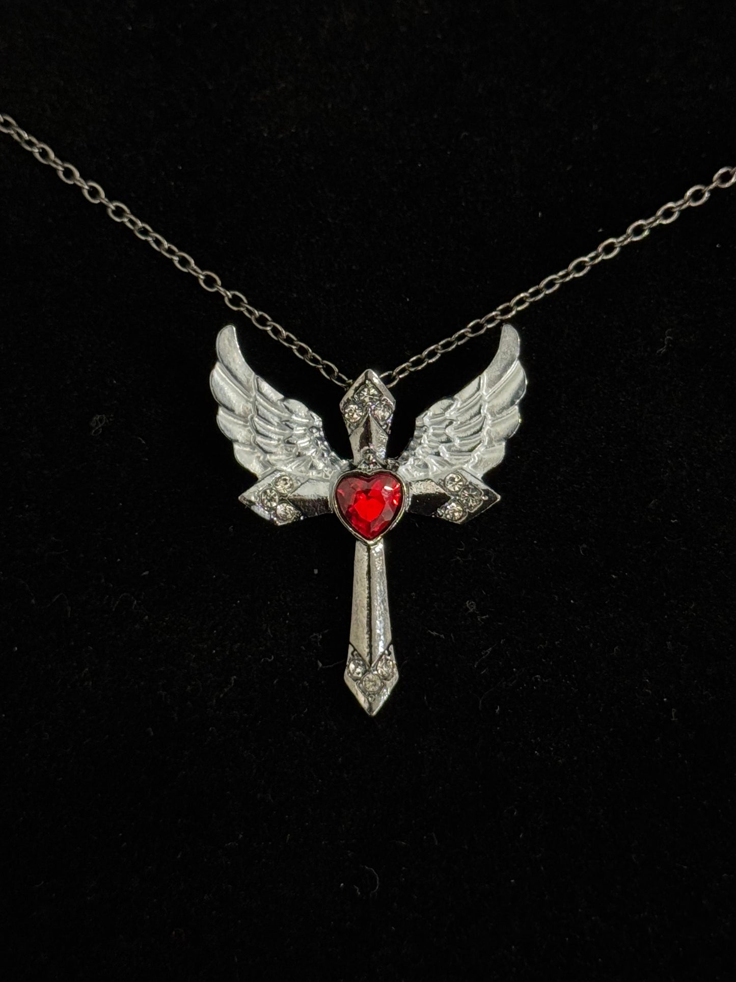 Melting Cross Necklace
