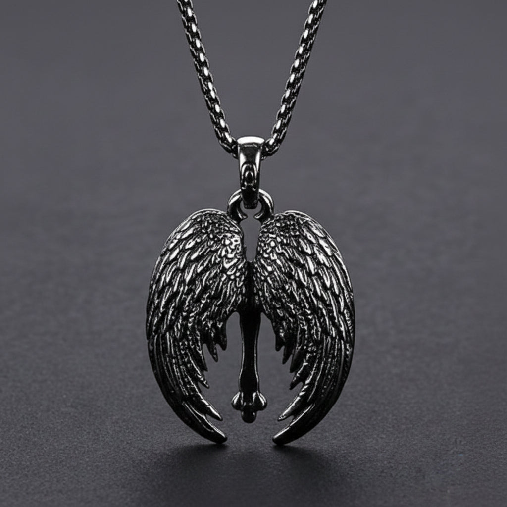 Angel Cross Necklace