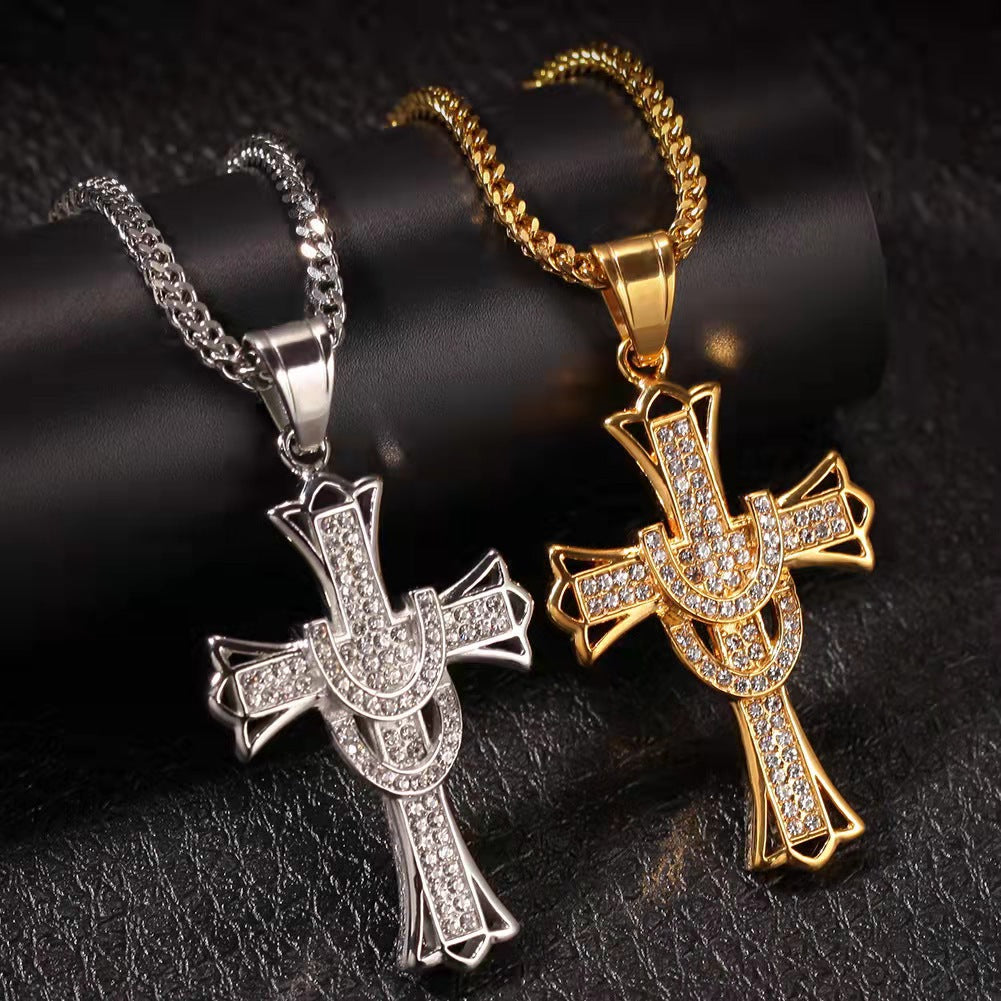 Ethereal Cross Necklace