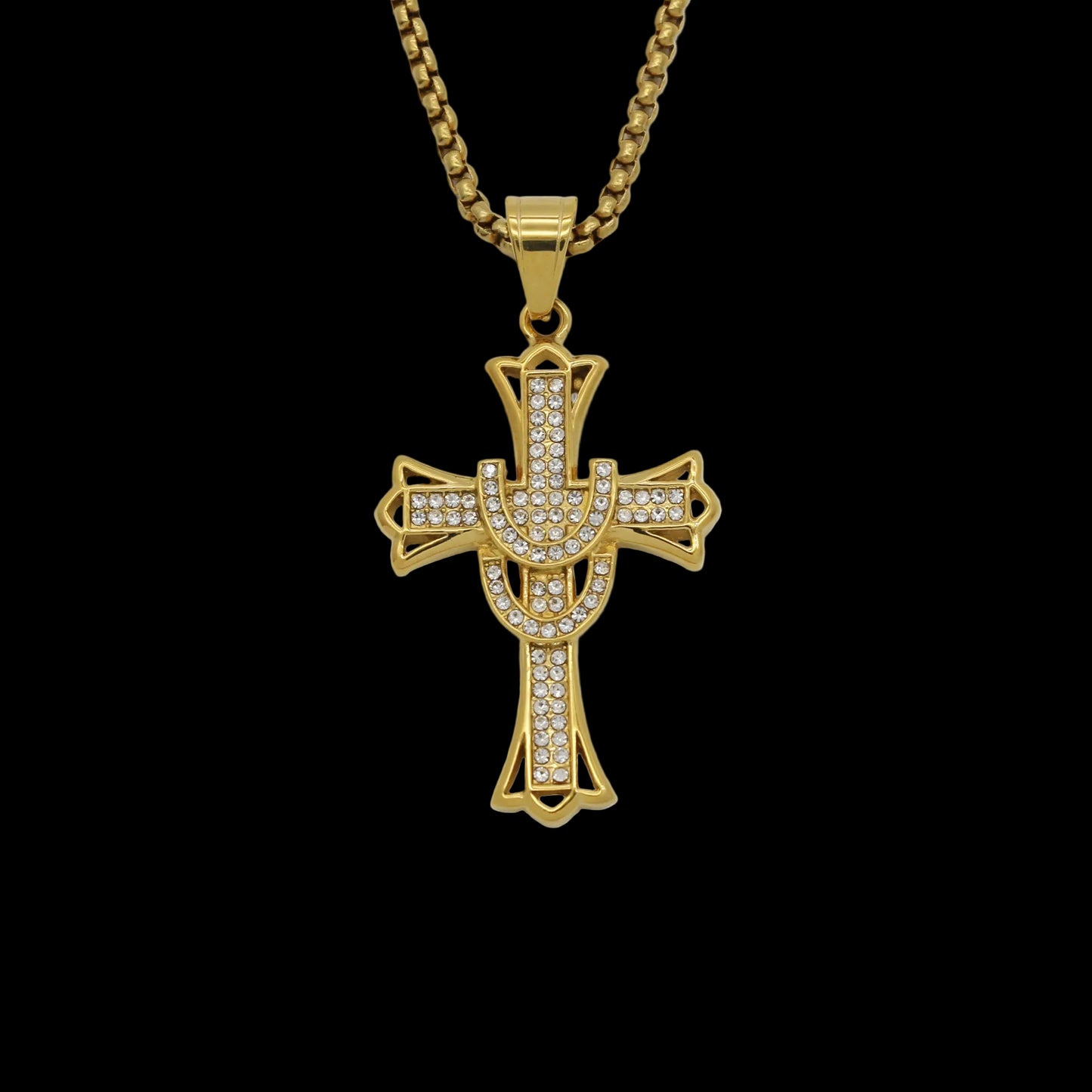 Ethereal Cross Necklace