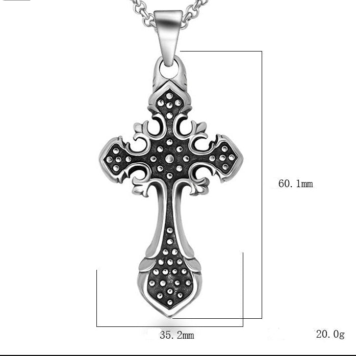 Mercy Cross Necklace