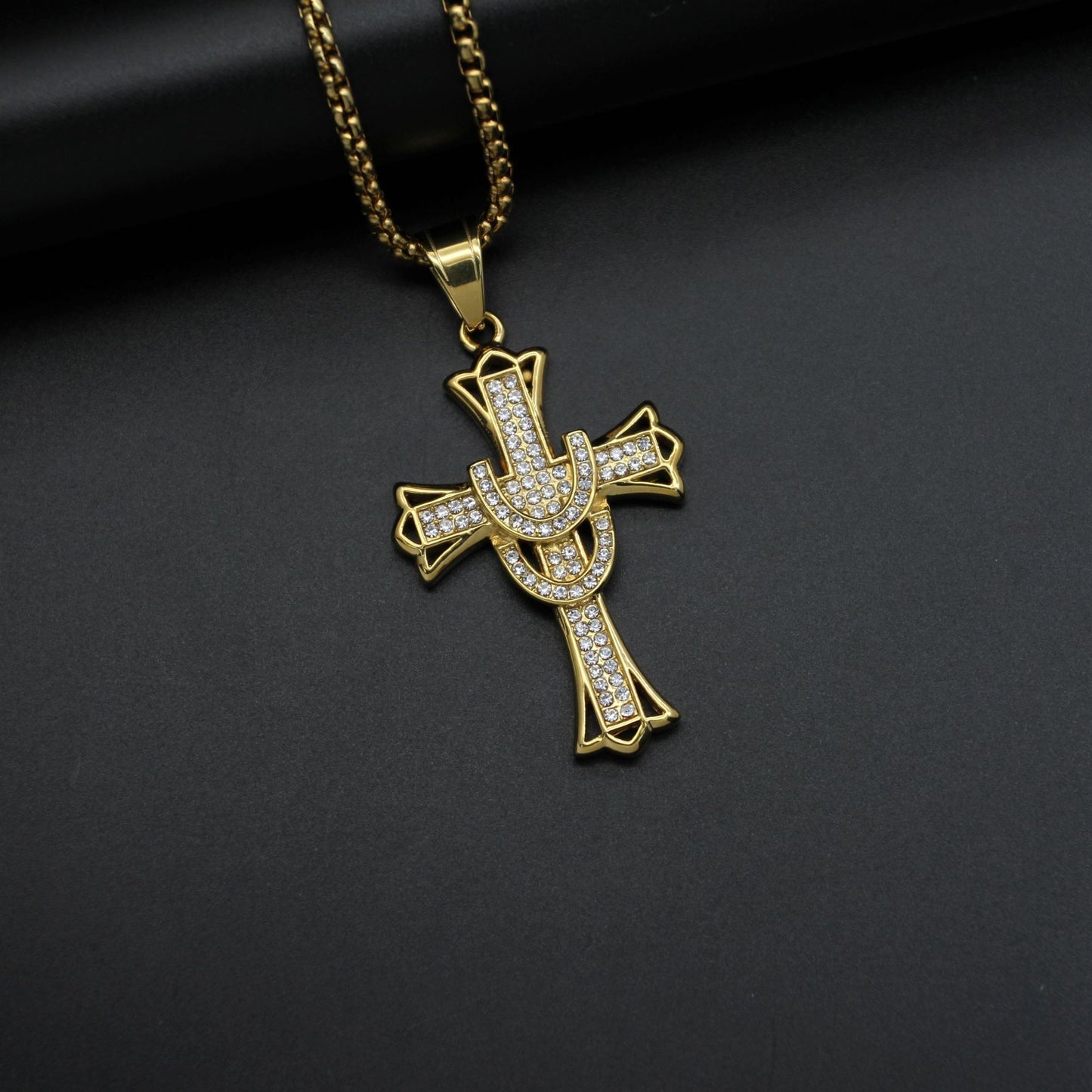 Ethereal Cross Necklace