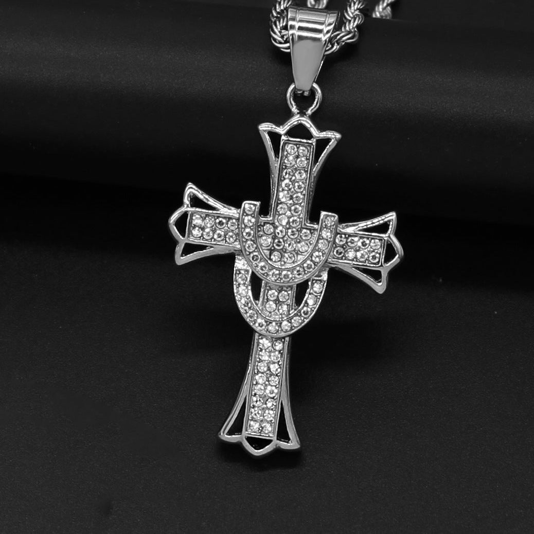 Ethereal Cross Necklace