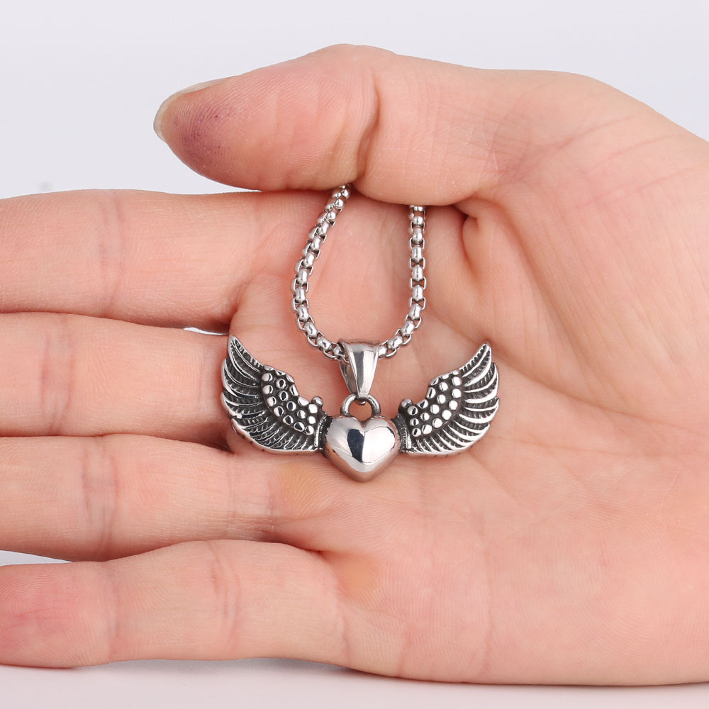 Wings Heart Necklace