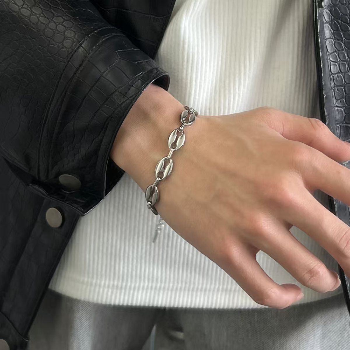 Coffee Bean Bracelet