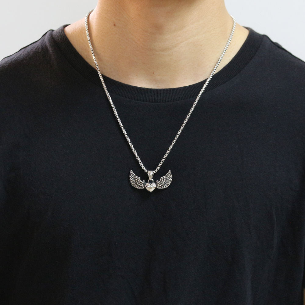 Wings Heart Necklace