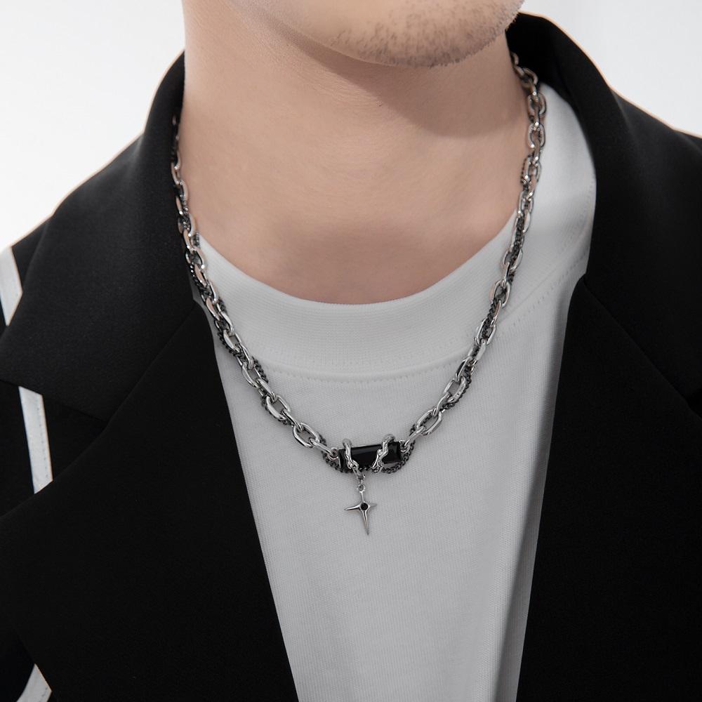 Black Stone Necklace