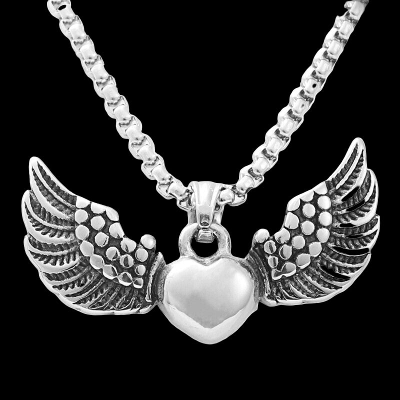 Wings Heart Necklace